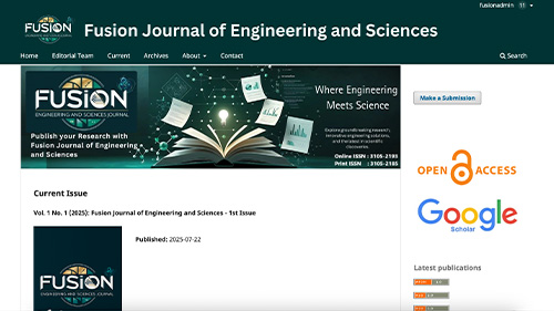 Fusion ESJ journal website