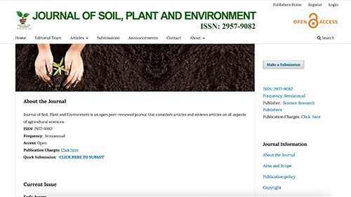 JSPAE journal website