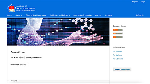 JSSHA journal website